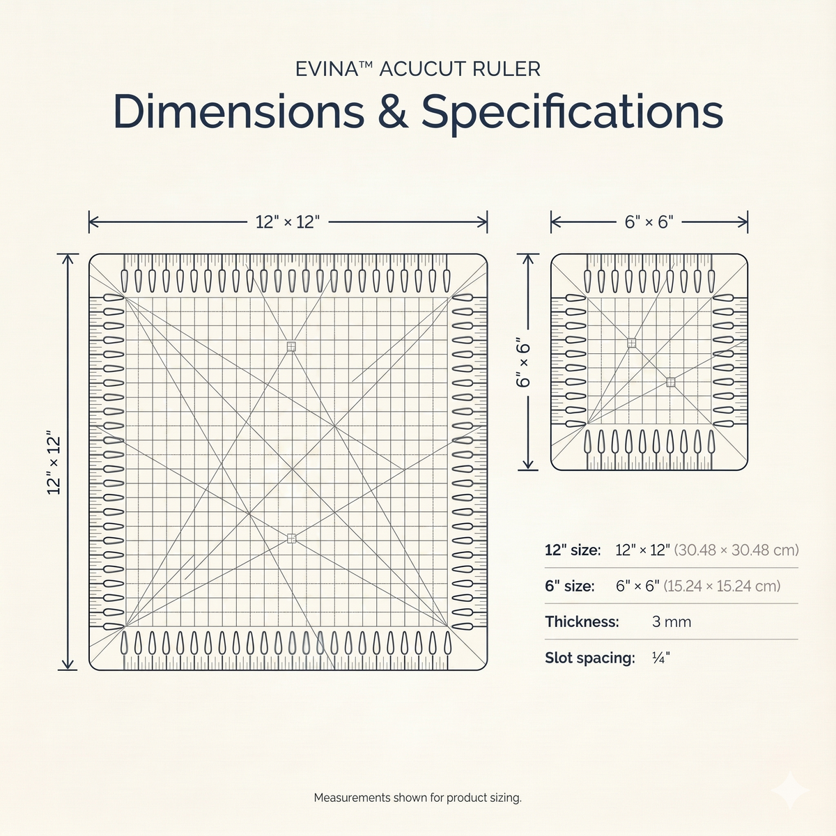 Evina™ AcuCut Ruler