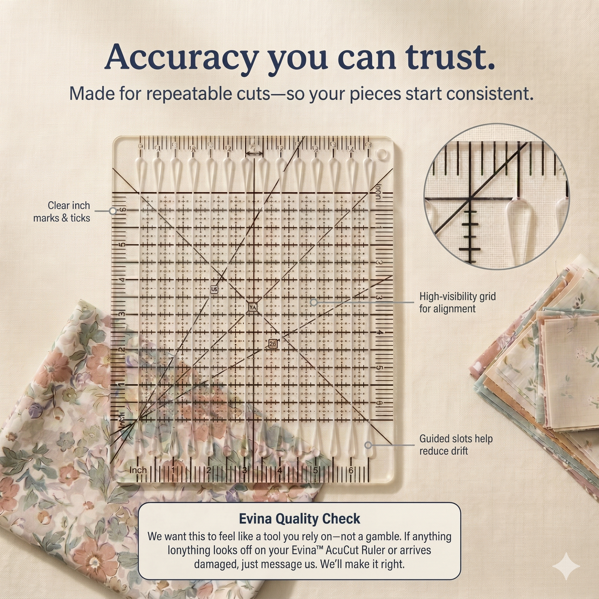 Evina™ AcuCut Ruler